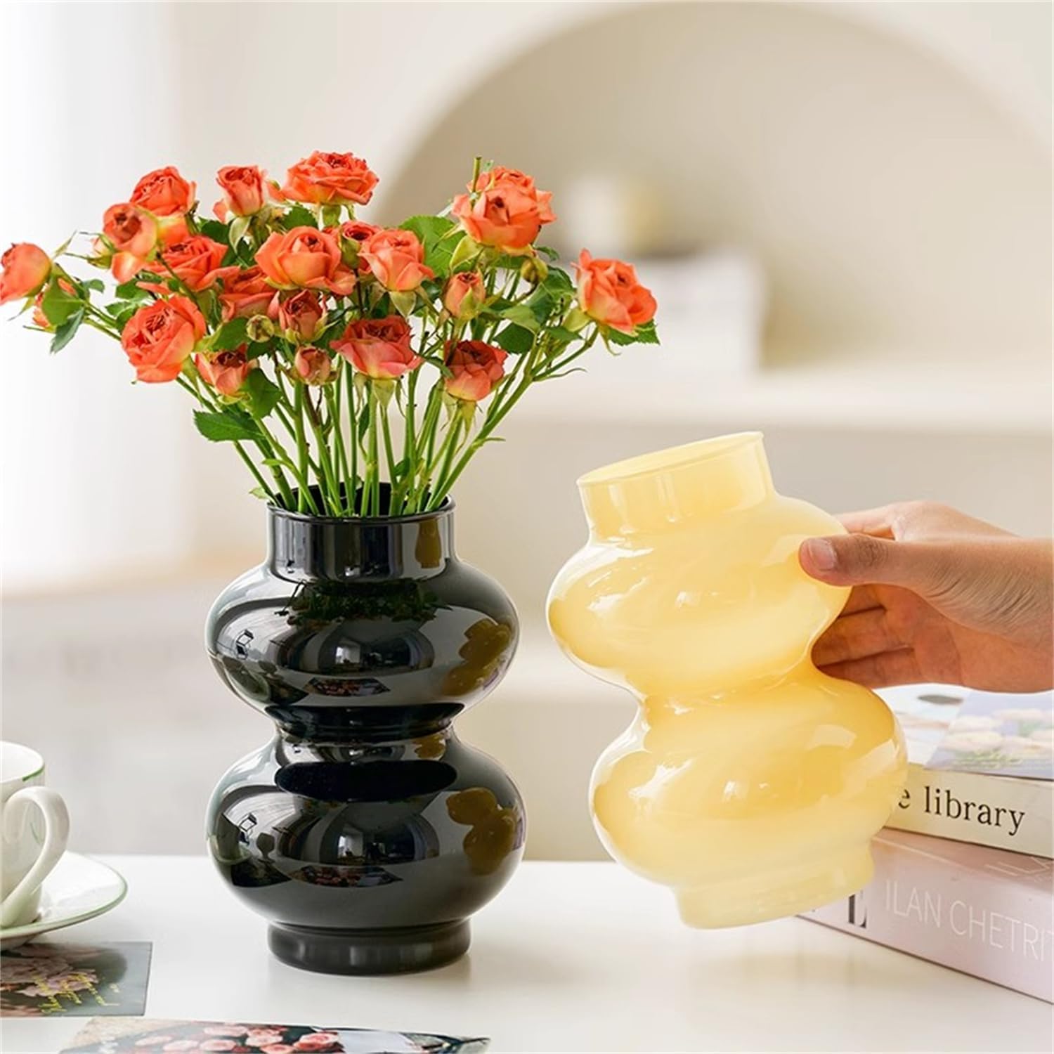 🌿✨ HydroBloom Glass Tube Plant Vase 🧪💫